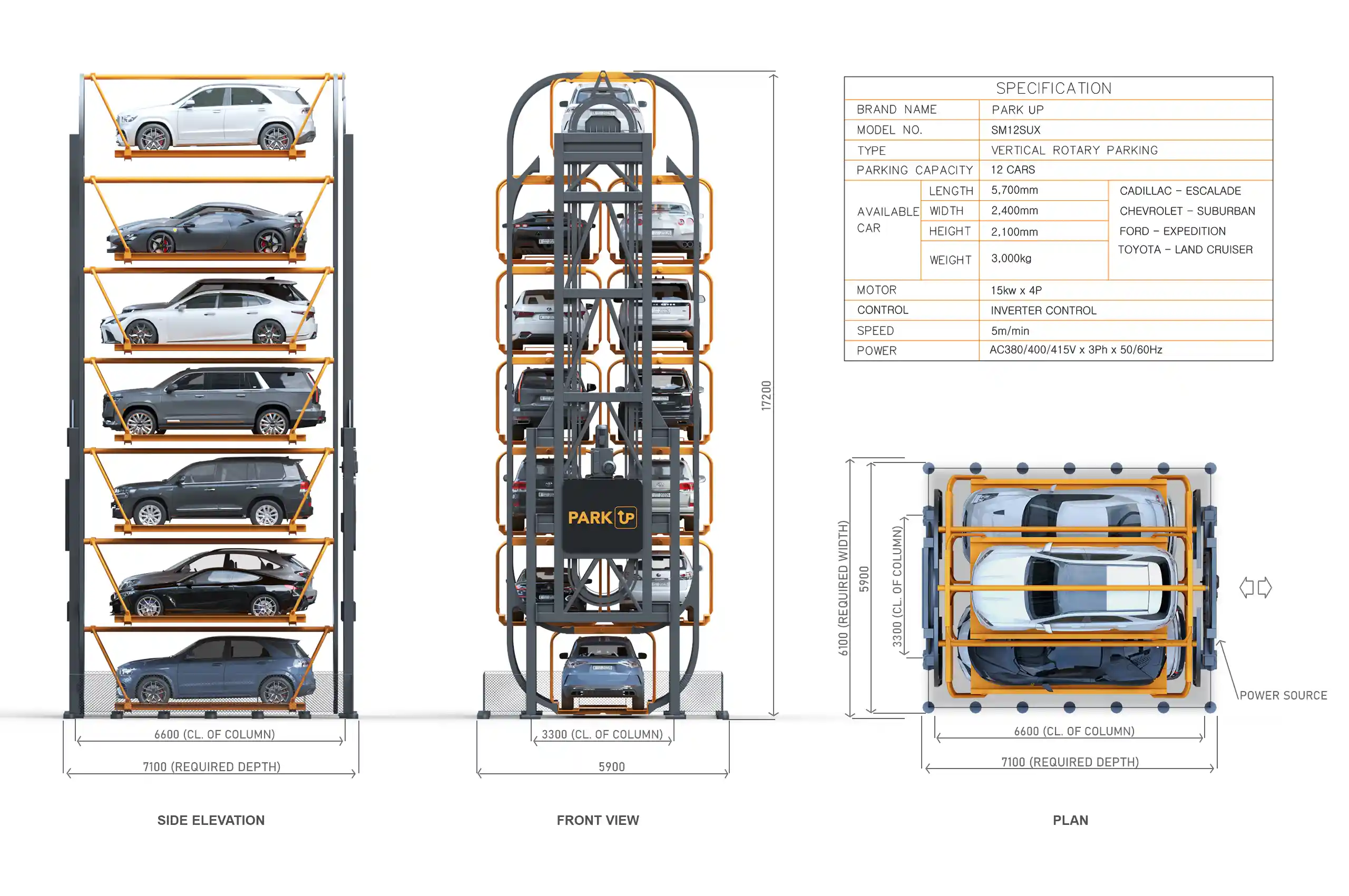 Park Up Model SUX 1 ParkUp - Smart Parking Solutions in Dubai